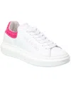 Valentino By Mario Valentino Fresia Stone Leather Sneaker