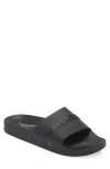 Valentino By Mario Valentino Giano Slide Sandal In Black