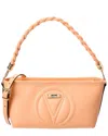 Valentino By Mario Valentino Grace Signature Leather Shoulder Bag In Pink