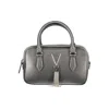 Valentino By Mario Valentino Gray Polyethylene Handbag