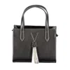 Valentino By Mario Valentino Gray Polyethylene Handbag