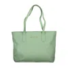 Valentino By Mario Valentino Green Polyethylene Handbag