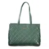 Valentino By Mario Valentino Green Polyethylene Handbag