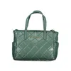 Valentino By Mario Valentino Green Polyethylene Handbag