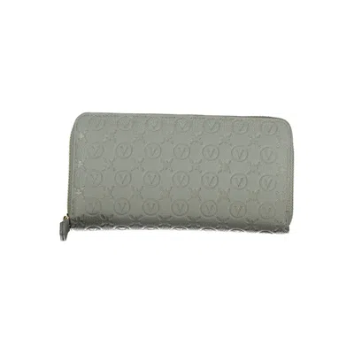 Valentino By Mario Valentino Grigio Polyurethane Women Wallet In Green