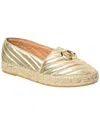 Valentino By Mario Valentino Guendalina Leather Espadrille