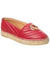 Valentino By Mario Valentino Guendalina Leather Espadrille