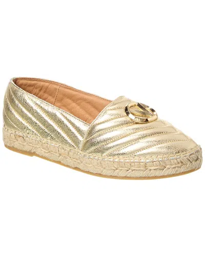 Valentino By Mario Valentino Guendalina Leather Espadrille