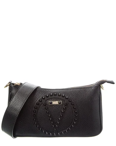 Valentino By Mario Valentino Jeanette Rock Leather Shoulder Bag