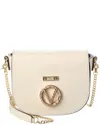 Valentino By Mario Valentino Josette Bonbonniere Leather Crossbody In White