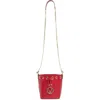Valentino By Mario Valentino Jules Bonbonniere Crossbody Bag In Red