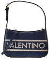 Valentino By Mario Valentino Kai Lavoro Leather Crossbody In Blue