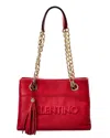 VALENTINO BY MARIO VALENTINO VALENTINO BY MARIO VALENTINO KALI EMBOSSED LEATHER SHOULDER BAG