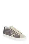 Valentino By Mario Valentino Laura Star Sneaker In Bronze Grey
