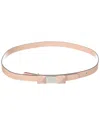 Valentino By Mario Valentino Lea Leather Belt