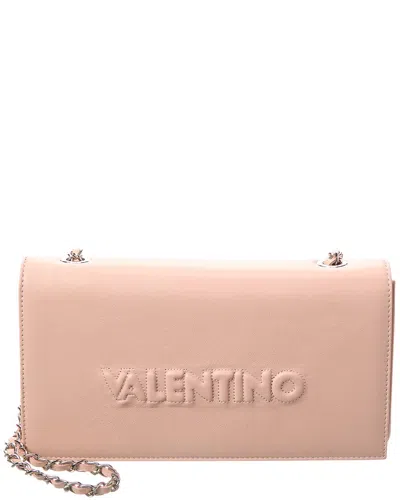 Valentino By Mario Valentino Lena Embossed Leather Crossbody In Pink