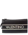Valentino By Mario Valentino Lena Lavoro Leather Shoulder Bag In Black