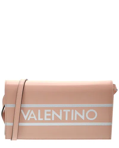 Valentino By Mario Valentino Lena Lavoro Leather Shoulder Bag In Pink