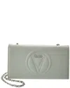 Valentino By Mario Valentino Lena Signature Leather Shoulder Bag In Green