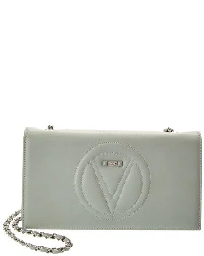 Valentino By Mario Valentino Lena Signature Leather Shoulder Bag In Green