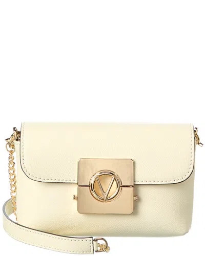 Valentino By Mario Valentino Lilou Bonbonniere Leather Crossbody In White
