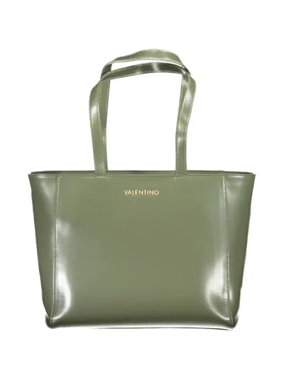 Valentino By Mario Valentino Logo-lettering Tote Bag In Green