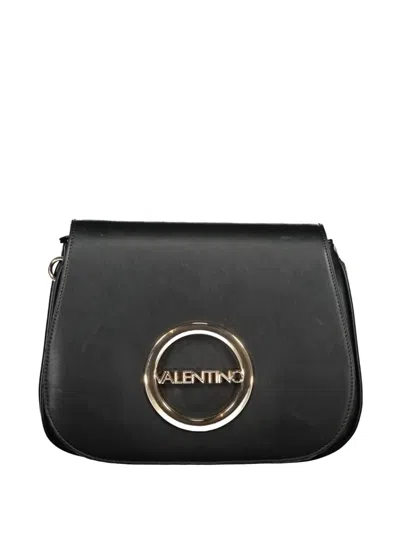 Valentino By Mario Valentino Logo-plaque Crossbody Bag In Black