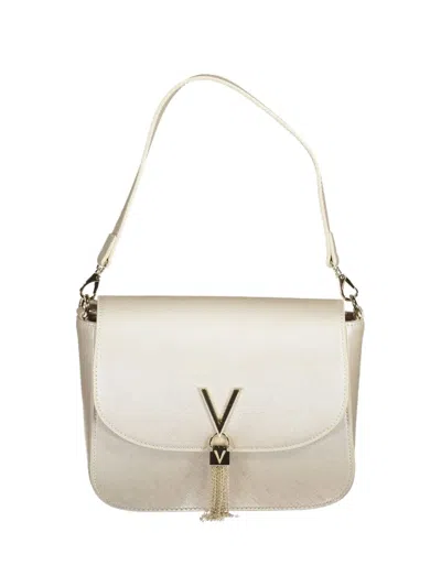 Valentino By Mario Valentino Logo-plaque Tote Bag In Neutral