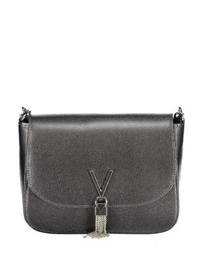 Valentino By Mario Valentino Logo-plaque Tote Bag In Gray