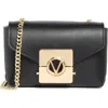 Valentino By Mario Valentino Lola Bonbonniere Leather Crossbody Bag In Black