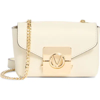 Valentino By Mario Valentino Lola Bonbonniere Leather Crossbody Bag In Marshmallow