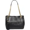 Valentino By Mario Valentino Luisa Embossed Logo Shoulder Bag