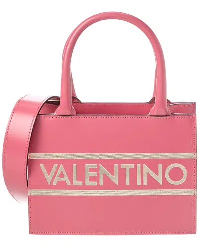 Valentino By Mario Valentino Marie Lavoro Leather Tote In Pink