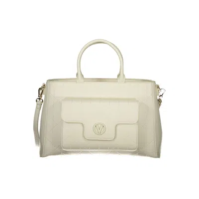 Valentino By Mario Valentino Mario Valentino White Polyurethane Women's Women's Bag In Neutral