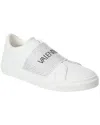 Valentino By Mario Valentino Maya Leather Sneaker In White