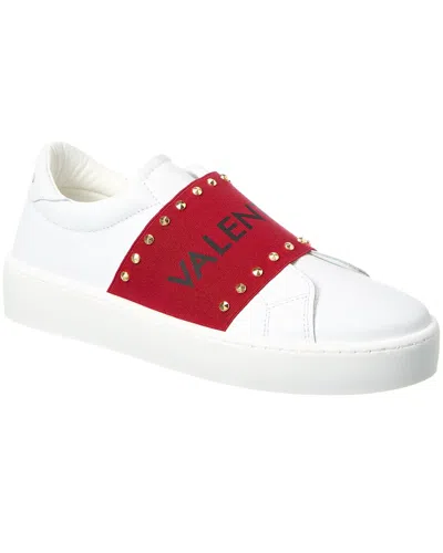 VALENTINO BY MARIO VALENTINO MAYA STUDS LEATHER SNEAKER