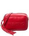 Valentino By Mario Valentino Mia Embossed Leather Crossbody