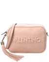 Valentino By Mario Valentino Mia Embossed Leather Crossbody In Pink