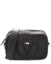 Valentino By Mario Valentino Mia Rock Leather Crossbody