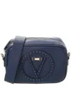 Valentino By Mario Valentino Mia Rock Leather Crossbody