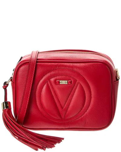 Valentino By Mario Valentino Mia Signature Leather Crossbody In Red