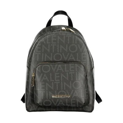 Valentino By Mario Valentino Nero Polyurethane Women's Backpack In Black