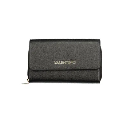 Valentino By Mario Valentino Nero Polyurethane Women's Wallet In Black