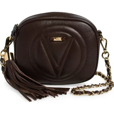 Valentino By Mario Valentino Nina Signature Crossbody Bag In Brown