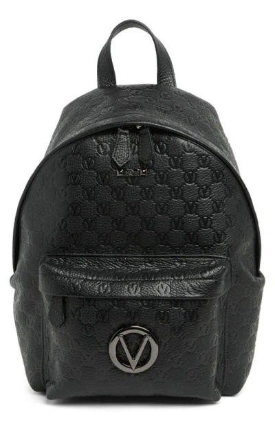 Valentino By Mario Valentino Owne Monogram Backpack In Black