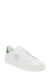 Valentino By Mario Valentino Petra Sneaker In White/ Green