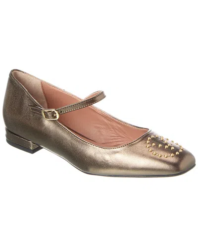 Valentino By Mario Valentino Pica Leather Pump In Grey