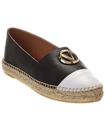 VALENTINO BY MARIO VALENTINO PINETA LEATHER ESPADRILLE