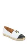 Valentino By Mario Valentino Pineta Vlogo Espadrille Flat