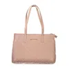 Valentino By Mario Valentino Pink Polyethylene Handbag
